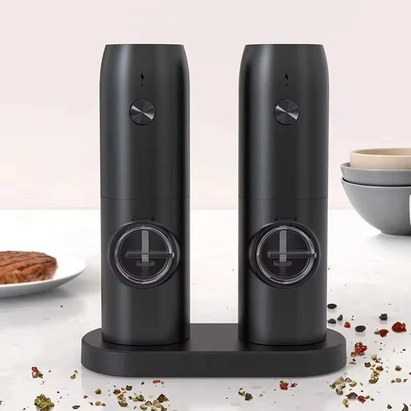 Rechargeable USB Electric Automatic Salt and Pepper Grinder